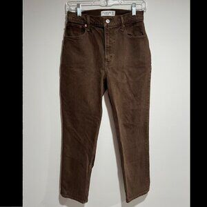 Abercrombie & Fitch brown jeans straight leg